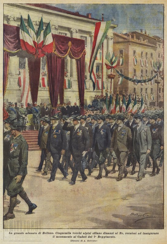O grande encontro de Belluno de Achille Beltrame