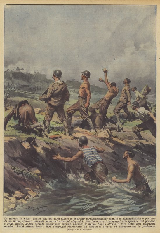 A guerra na China de Achille Beltrame
