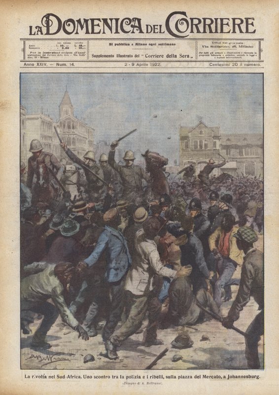 A revolta na África do Sul de Achille Beltrame