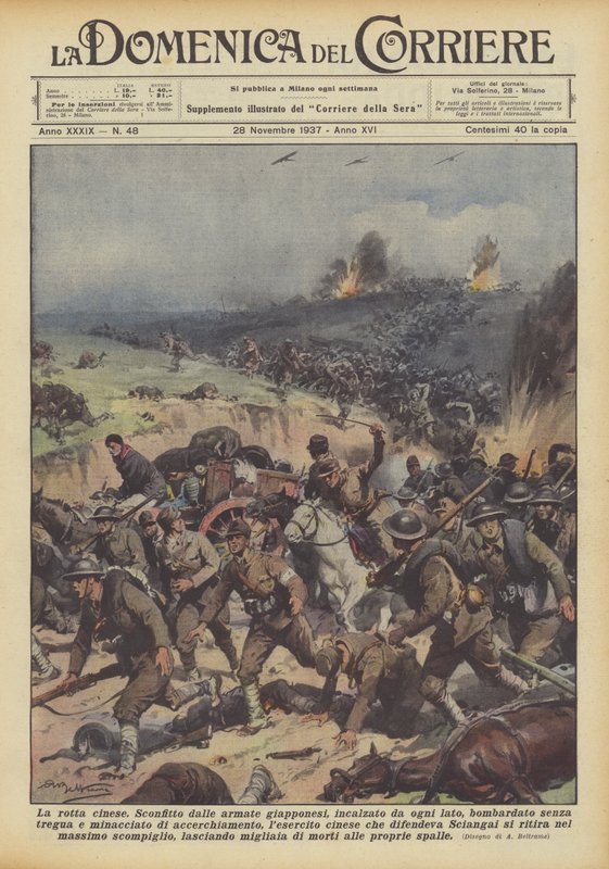 A rota chinesa de Achille Beltrame