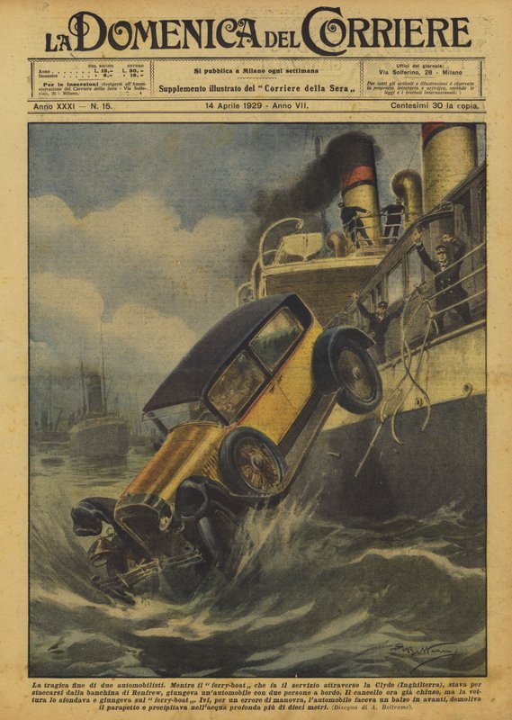 O fim trágico de dois motoristas de Achille Beltrame