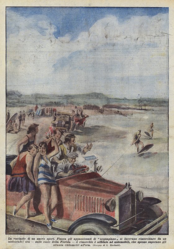 A variante de um novo esporte de Achille Beltrame