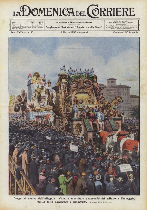 Largo na procissão de alegria! de Achille Beltrame