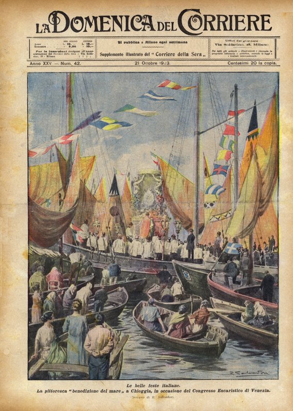 Os belos feriados italianos de Achille Beltrame