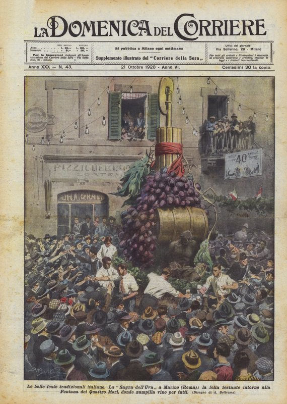 Os belos festivais italianos tradicionais de Achille Beltrame