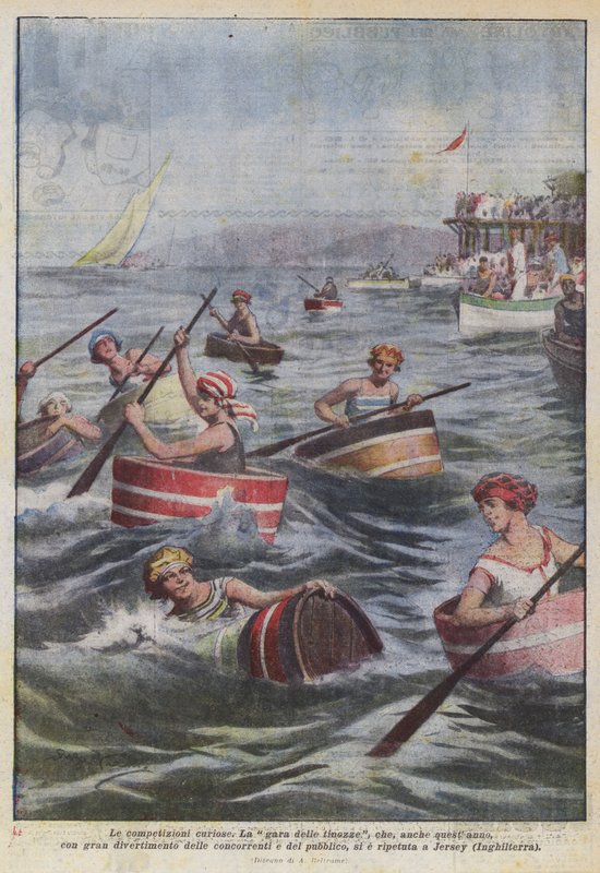 As curiosas competições de Achille Beltrame