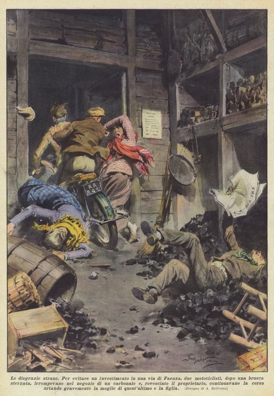Os estranhos infortúnios de Achille Beltrame