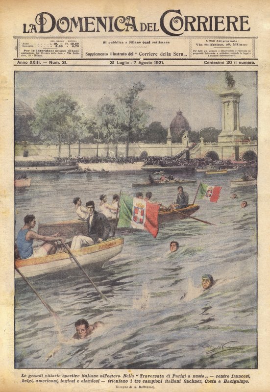 As grandes vitórias esportivas italianas de Achille Beltrame