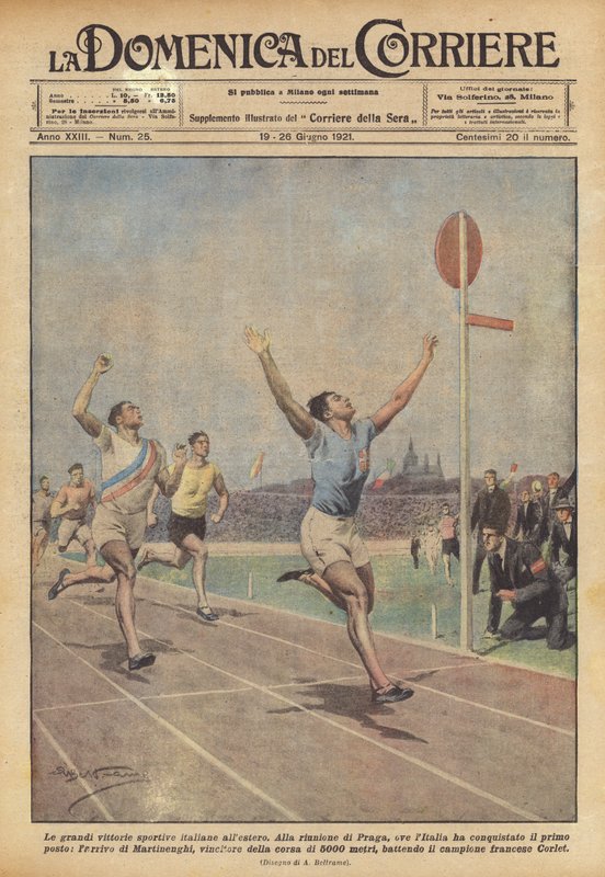 As grandes vitórias esportivas italianas de Achille Beltrame