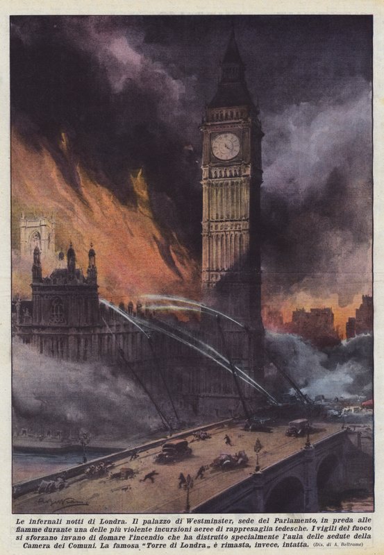 As noites infernais de Londres de Achille Beltrame