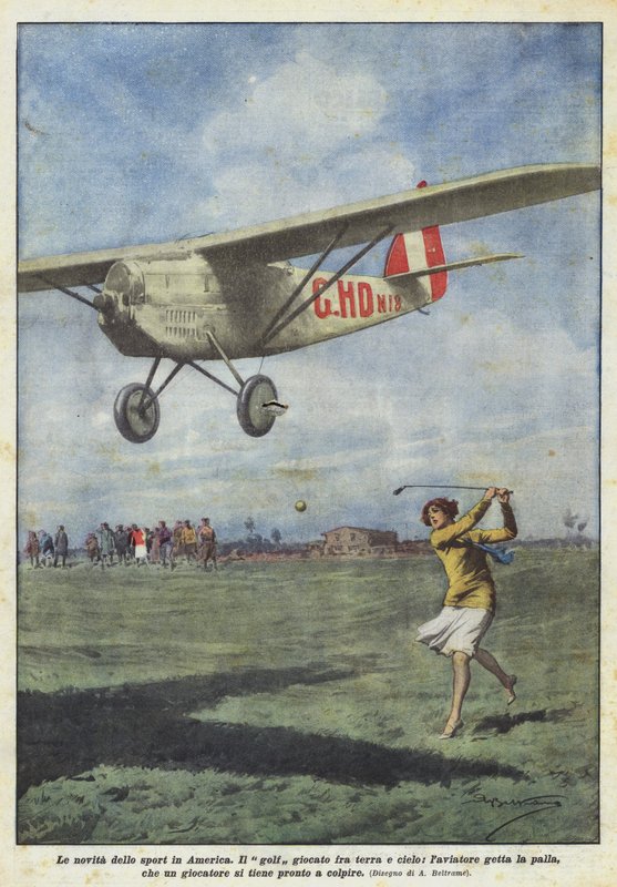 A notícia do esporte na América de Achille Beltrame