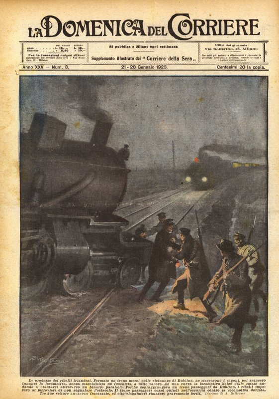 A destreza dos rebeldes irlandeses de Achille Beltrame