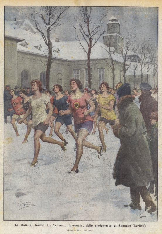 Os desafios no frio de Achille Beltrame