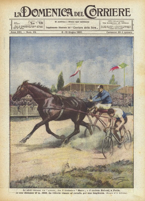 Os curiosos desafios de Achille Beltrame