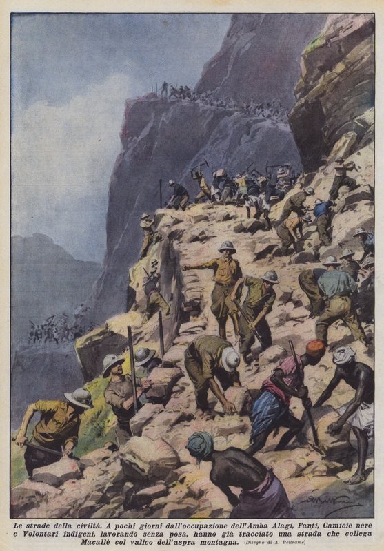 As estradas da civilização de Achille Beltrame