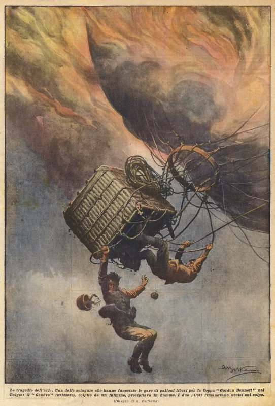 As tragédias do ar de Achille Beltrame