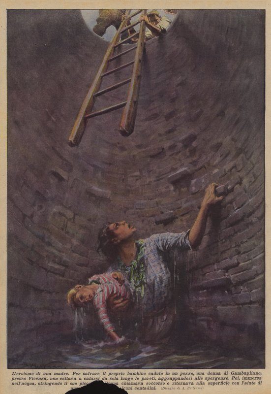Leroism de uma mãe de Achille Beltrame
