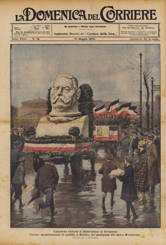 A tão esperada vitória de Hindenburg na Alemanha de Achille Beltrame