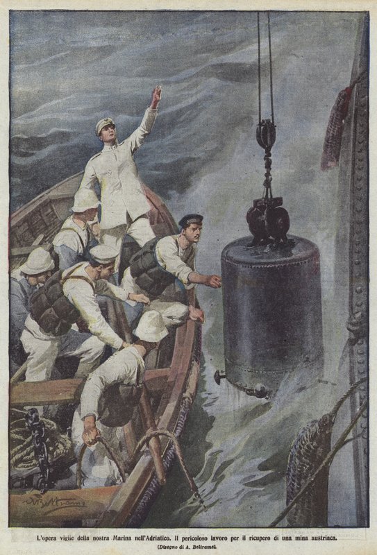 O trabalho vigilante da nossa Marina no Adriático de Achille Beltrame