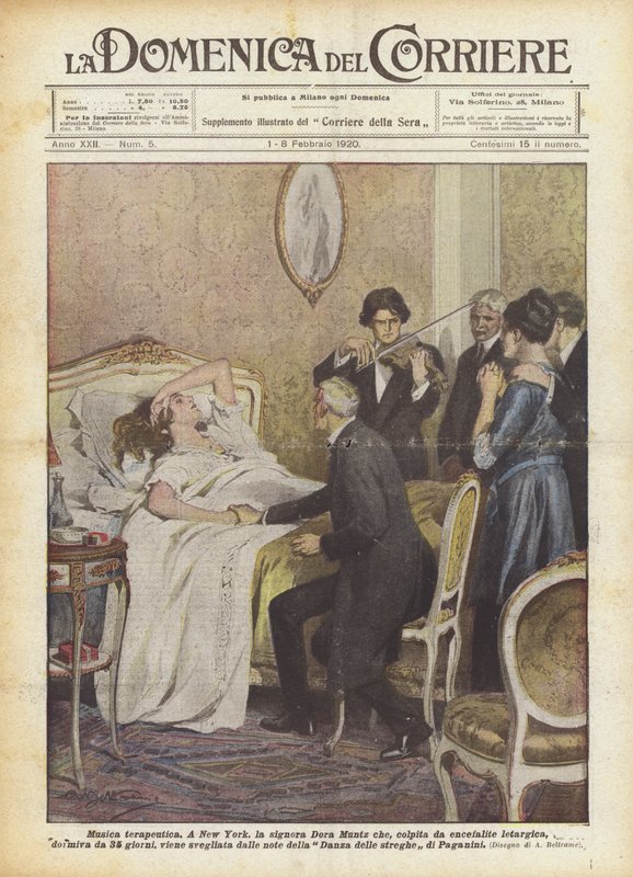 Música terapêutica de Achille Beltrame