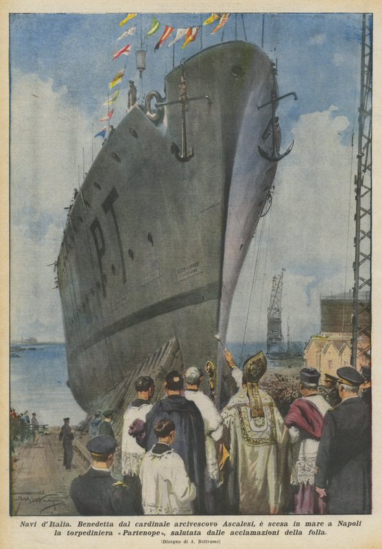 Navi di Italy de Achille Beltrame