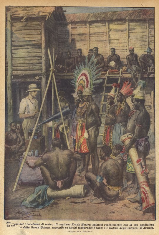 No país dos headhunters de Achille Beltrame