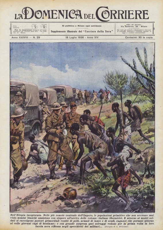 Etiópia inexplorada de Achille Beltrame