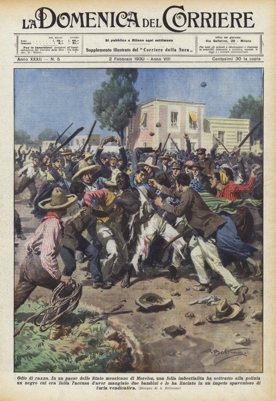 Ódio de raça de Achille Beltrame