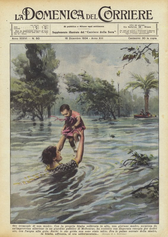 Horas terríveis de uma mãe de Achille Beltrame