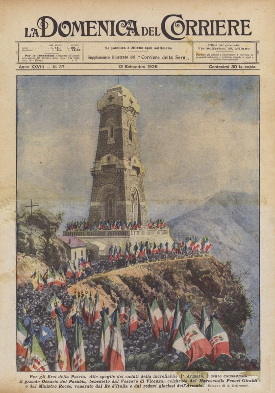 Para os heróis da pátria de Achille Beltrame