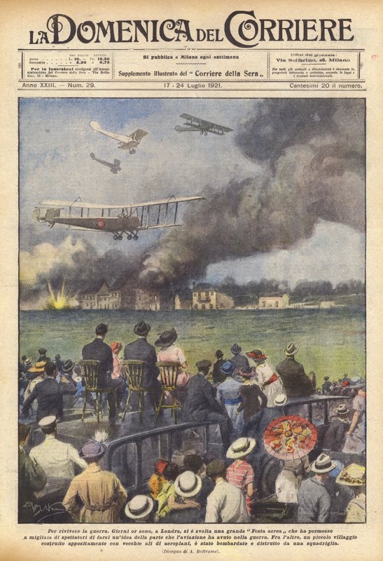 Para reviver a guerra de Achille Beltrame