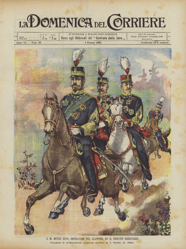 SM Mutso Hito, Imperador do Japão e Príncipe Hereditário de Achille Beltrame