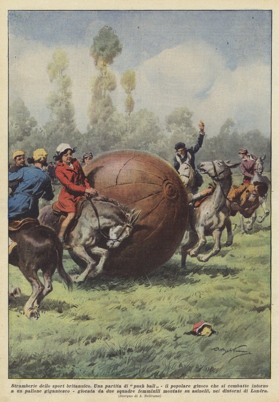 Cordas do esporte britânico de Achille Beltrame