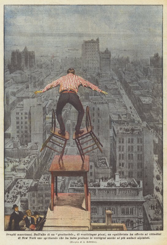 Lazeres americanos de Achille Beltrame