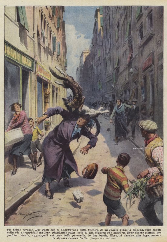 Uma bola de fogo viva de Achille Beltrame