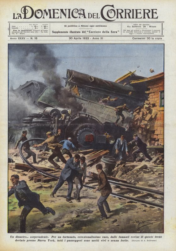 Um desastre surpreendente de Achille Beltrame