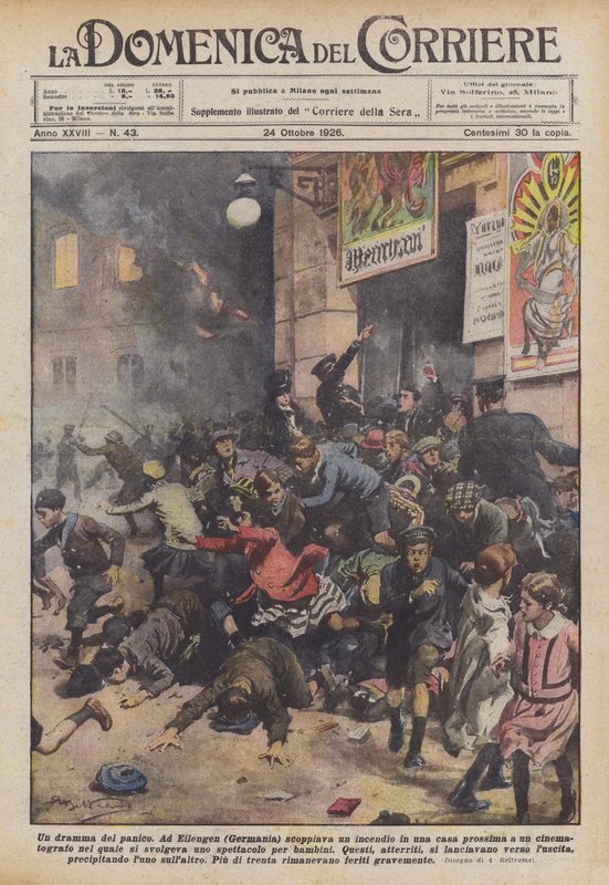 Um drama de pânico de Achille Beltrame
