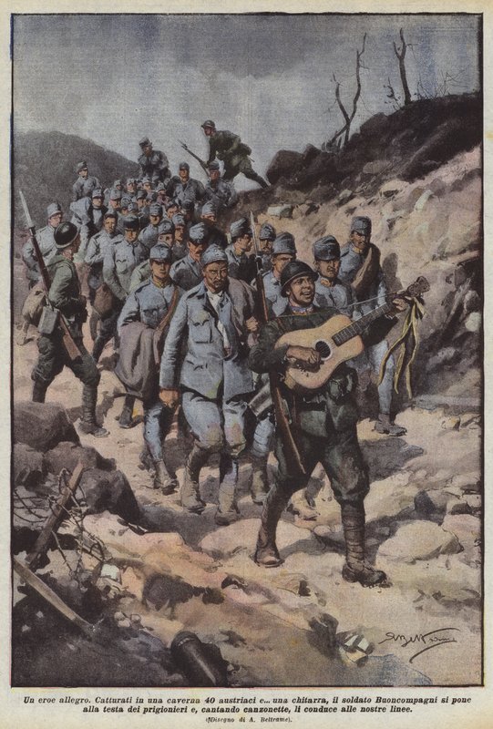 Um herói alegre de Achille Beltrame