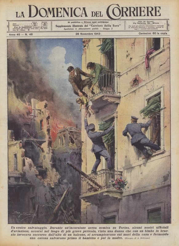 Um resgate heróico de Achille Beltrame
