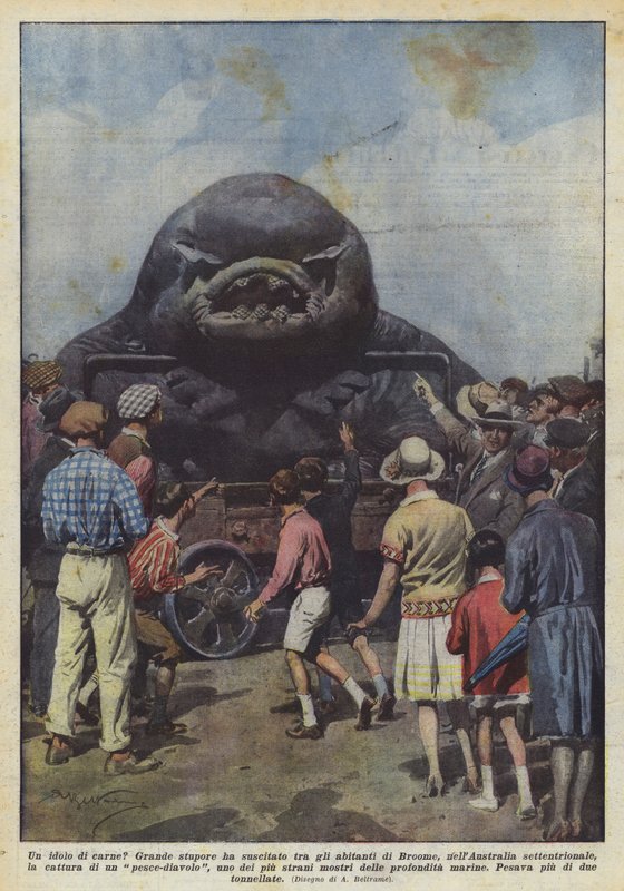Um ídolo de carne de Achille Beltrame