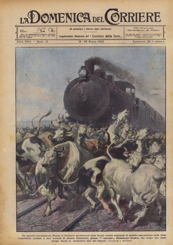 Um matadouro involuntário de Achille Beltrame