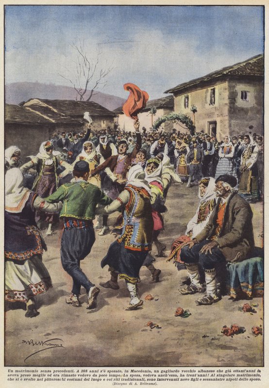 Um casamento sem precedentes de Achille Beltrame