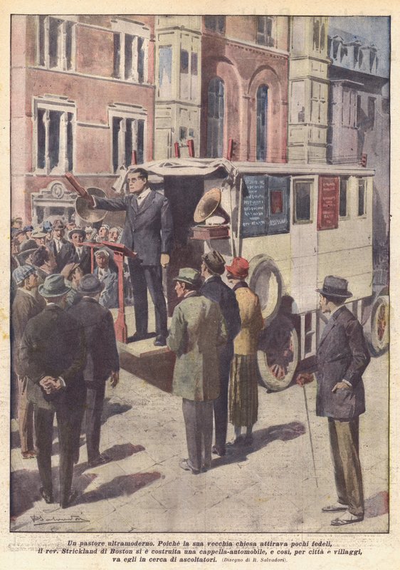 Um pastor ultramoderno de Achille Beltrame