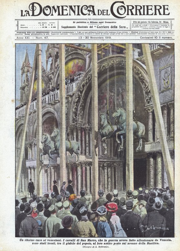 Um retorno caro aos venezianos de Achille Beltrame