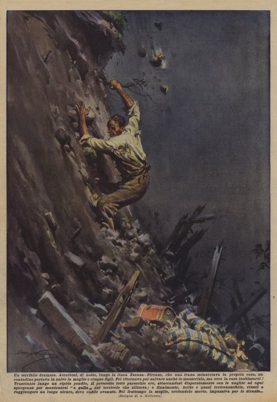 Um drama terrível de Achille Beltrame