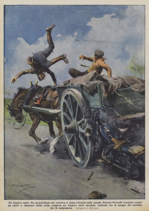 Um trágico salto de Achille Beltrame