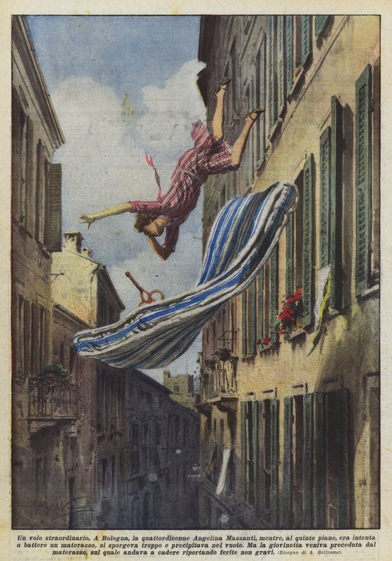 Um vôo extraordinário de Achille Beltrame