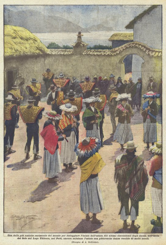 Uma das mais antigas cerimônias do mundo para celebrar o início do verão de Achille Beltrame