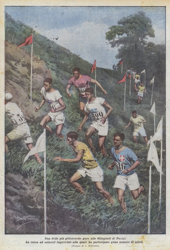 Uma das corridas mais pitorescas da Olimpíada de Paris de Achille Beltrame