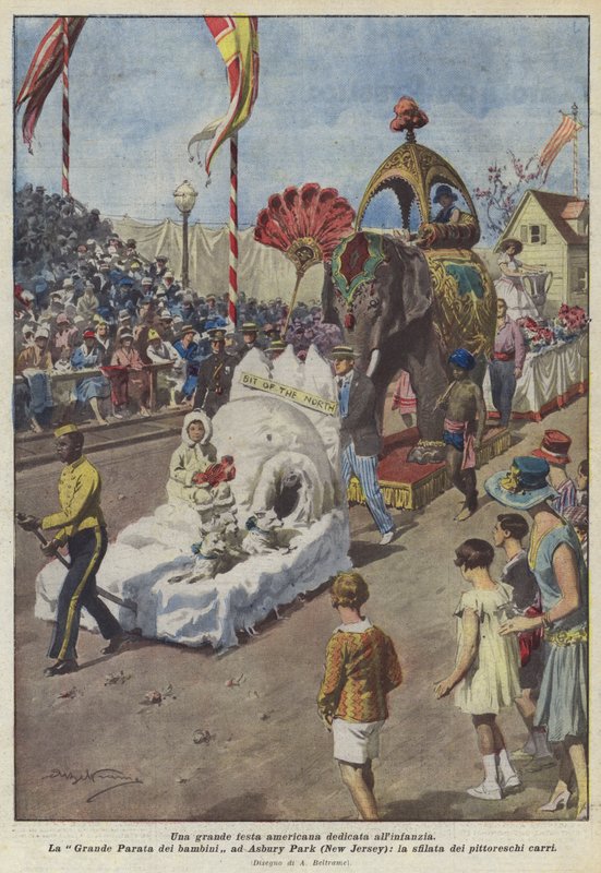 Uma grande festa americana dedicada à infância de Achille Beltrame